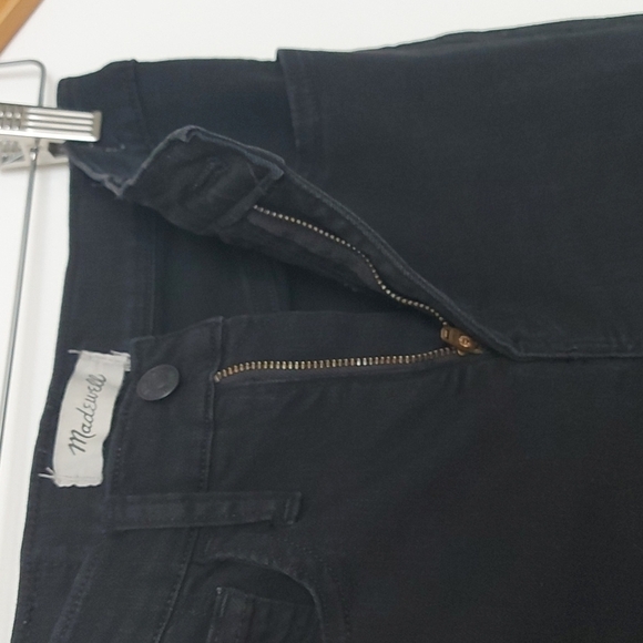 Madewell Roadtripper Jeans, Black Size 24 - Picture 6 of 10